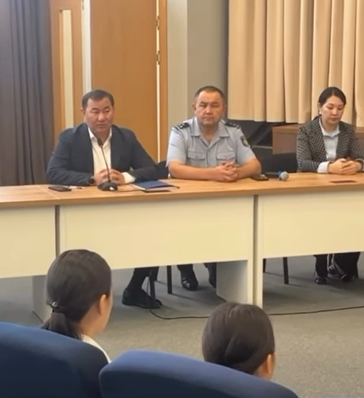 №67 орта мектебінде маңызды кездесу өтті