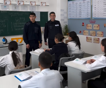 Бүгін мектебімізде кезекті рейд өтті.
